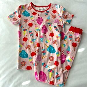 Bed Head PJs Cotton Sweet Treats Print Two Piece Set Size 10 Kids Unisex